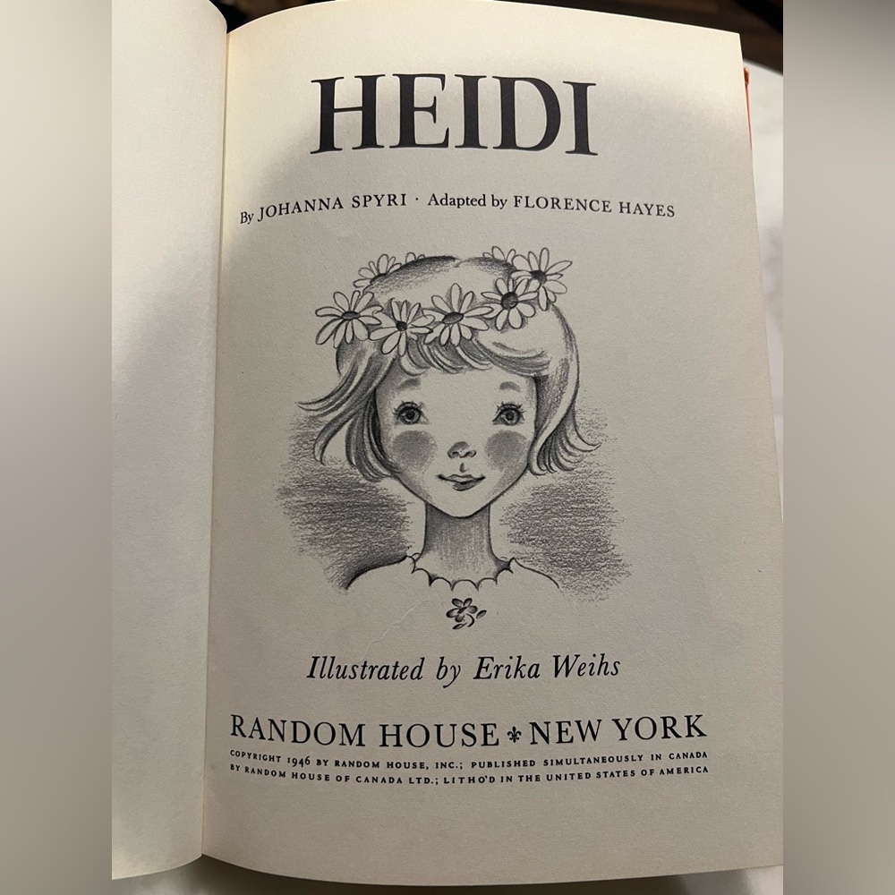 Vintage Dandelion Library Book – The Story of Babar & Heidi – 1960 Edition - Picture 11 of 15